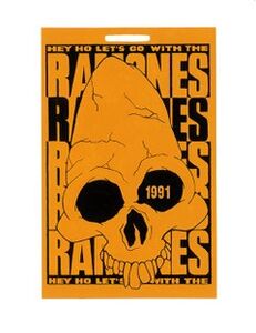 The Ramones - 1991 Tour Pass